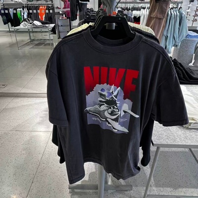 Nike耐克女短袖26夏季新款宽松百搭运动休闲T恤IR7588-060