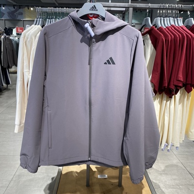 正品Adidas阿迪达斯男女夹克25新款冲锋衣梭织防风外套KF5227