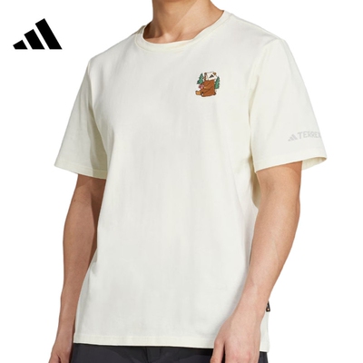 adidas阿迪达斯男女XUPOLYGIENET运动休闲短袖T恤KA3283