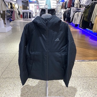 adidas阿迪达斯男羽绒服冬新款FUTURE连帽暖芯鸭绒保暖夹克KQ5505
