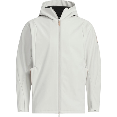 阿迪达斯2024新款男子武极系列户外拒水防泼运动连帽外套JI8713