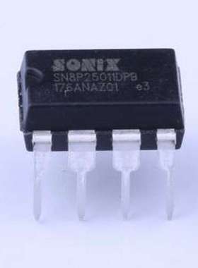 SN8P2501D 单片机(MCU/MPU/SOC) SN8P2501D DIP-8