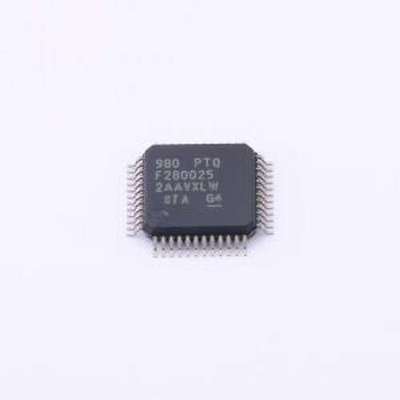 F280025PTQR 单片机(MCU/MPU/SOC) 具有 100MHz 频率、FPU、TMU、