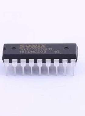 SN8P2602CPB 单片机(MCU/MPU/SOC) SN8P2602CPB DIP-18