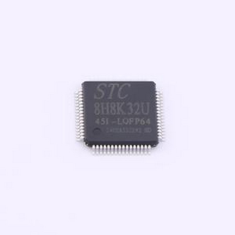 STC8H8K32U-45I-LQFP64 单片机(MCU/MPU/SOC) STC8H8K32U-45I-LQF