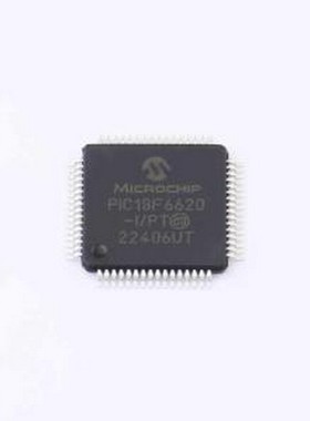 PIC18F6620-I/PT 单片机(MCU/MPU/SOC) PIC18F6620-I/PT TQFP-64(