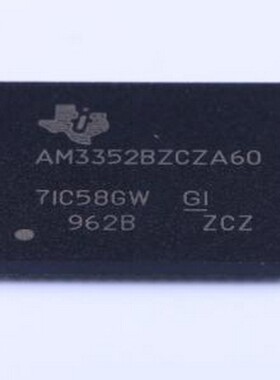 AM3352BZCZA60 单片机(MCU/MPU/SOC) Sitara 处理器：Arm Cortex-