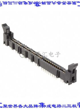 1766436-1 卡边缘连接器30(18+12电源)母头2排黑色镀金