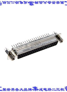 L77HDCH62SOL2RM8 连接器62POS插座母插口3排D-Sub高密度通孔