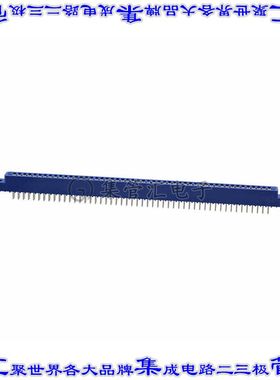 EBA50DRTH 卡边缘连接器100POS母头2排3.18mm蓝色镀金