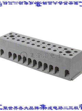 2716127 端子块连接器12电路隔板接线座2排螺钉