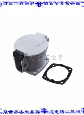 1122190012 圆形连接器3(2+PE)插座母插口螺钉面板安装