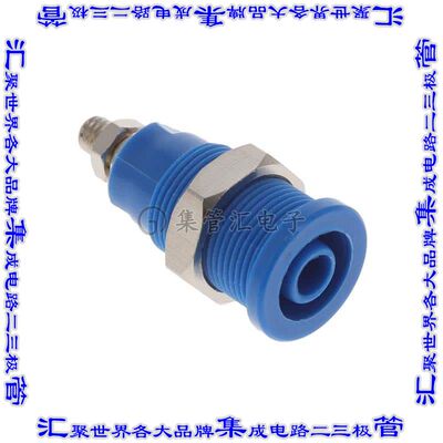 BU-P72930-6 接插件连接器CONN BANANA JACK THRD BLUE