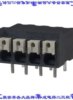 1824640000 线对板连接器4POS接线端子3.81mm通孔水平带板