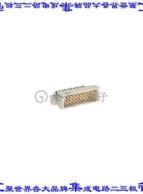 254325-E 接插件连接器DIN C3 30POS M SLDR RA CL2
