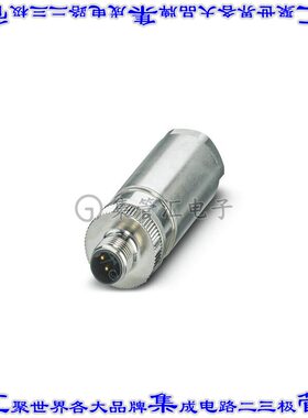 1080231 圆形连接器5POS插头公引脚弹簧架镀金自由悬挂