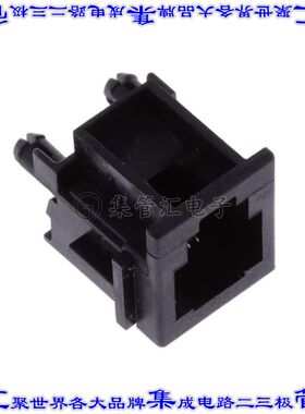 216564-1 接插件连接器CONN MOD JACK 6P6C VERT UNSHLD