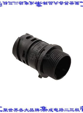 APD-7SP-H 圆形连接器1(电源)插座外壳用于公插针黑色面板安装