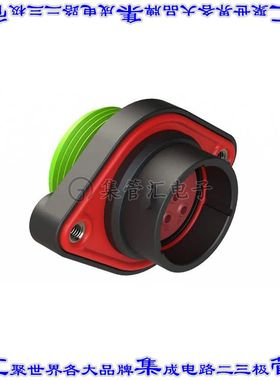 AHDP02-18-08PN-WTA 圆形连接器8POS插座外壳用于公插针黑色面板