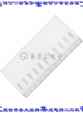 22012111 0022012111矩形连接器外壳11POS插座2.54mm白色自由悬挂