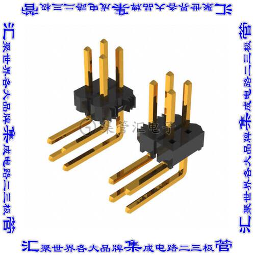 TSW-108-22-G-D-RA 针座连接器16POS接头2排2.54mm公形插针通孔直