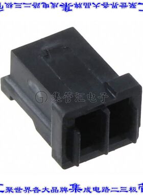 874390201 0874390201矩形连接器外壳2POS插座1.5mm母形插口黑色
