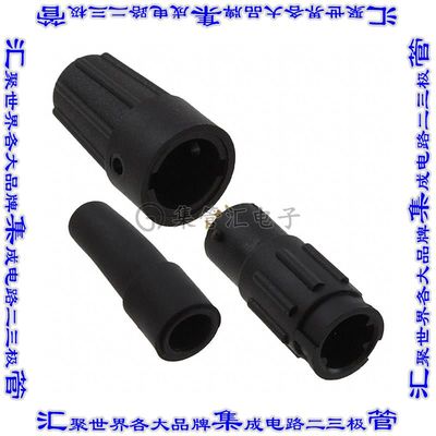 18982-6PG-522 圆形连接器6POS插座公形引脚焊杯镀金自由悬挂