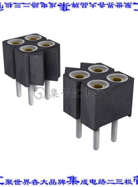 803-87-020-10-012101 针座连接器20POS插座2排2.54mm母形插口通