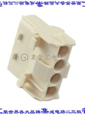 926305-7 矩形连接器外壳4POS插座面板安装