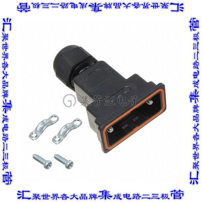 9670090439 09670090439连接器9POS后壳180度无屏蔽黑色