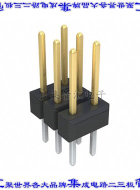 10977066 0010977066针座连接器6POS分离式2排2.54mm公形插针通孔