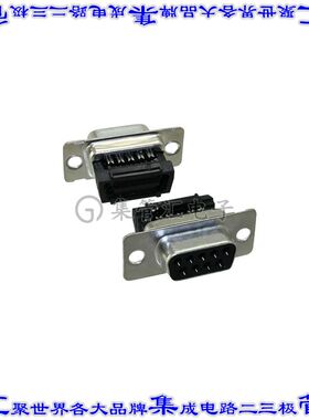 1727040076 连接器9POS插座母插口2排D-Sub自由悬挂