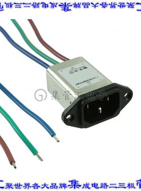 FN9222B-15-07 电源接入连接器3POS插座公型片状插脚IEC320-C14面