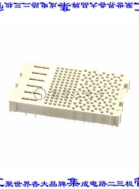 5-2110901-1 板对板连接器199(193+6电源)差分对阵列母通孔压配锡