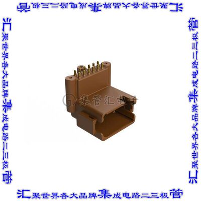 ATF13-12PD-BM31 针座连接器12POS插座2排4.42mm公形插针通孔直角