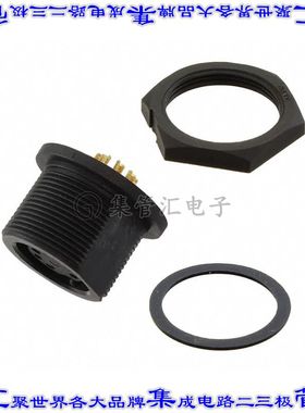 ACD-07PMFS-SC7001 圆形连接器7POS插座母插口焊杯镀金面板安装