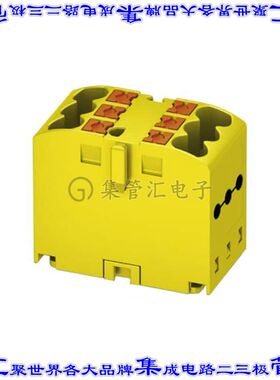 3273400 接线板专用连接器6POS中等15.6mm黄色