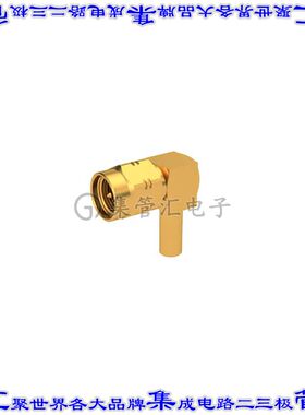 R124172123 同轴连接器SMA插头公引脚压接50欧姆自由悬挂直角