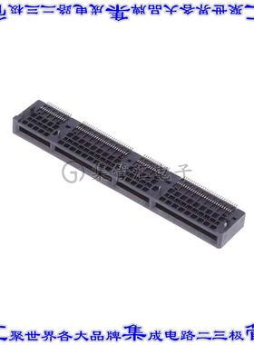 2336568-1 卡边缘连接器168POS母头2排0.6mm黑色镀金