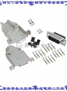 749806-8 连接器15POS插座母插口2排D-Sub自由悬挂