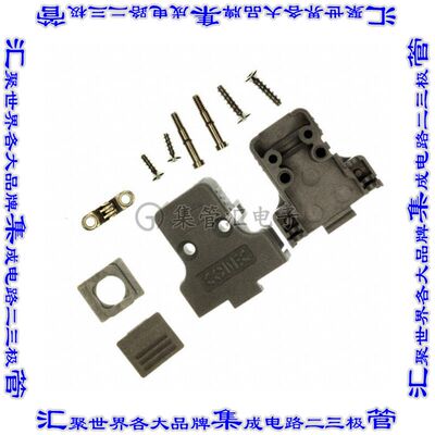165X11869XE 连接器9POS后壳180度无屏蔽灰色