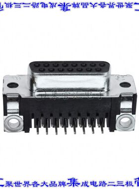 5745782-4 连接器15POS插座母插口2排D-Sub通孔直角