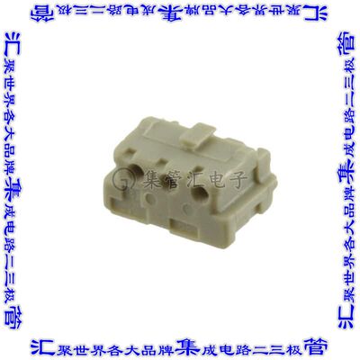 2-179694-3 矩形连接器3POS插座2mm母插口灰色IDC锡自由悬挂