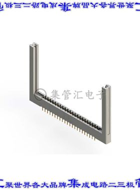 322-044-520-258 卡边缘连接器44POS母头2排3.96mm灰色镀金