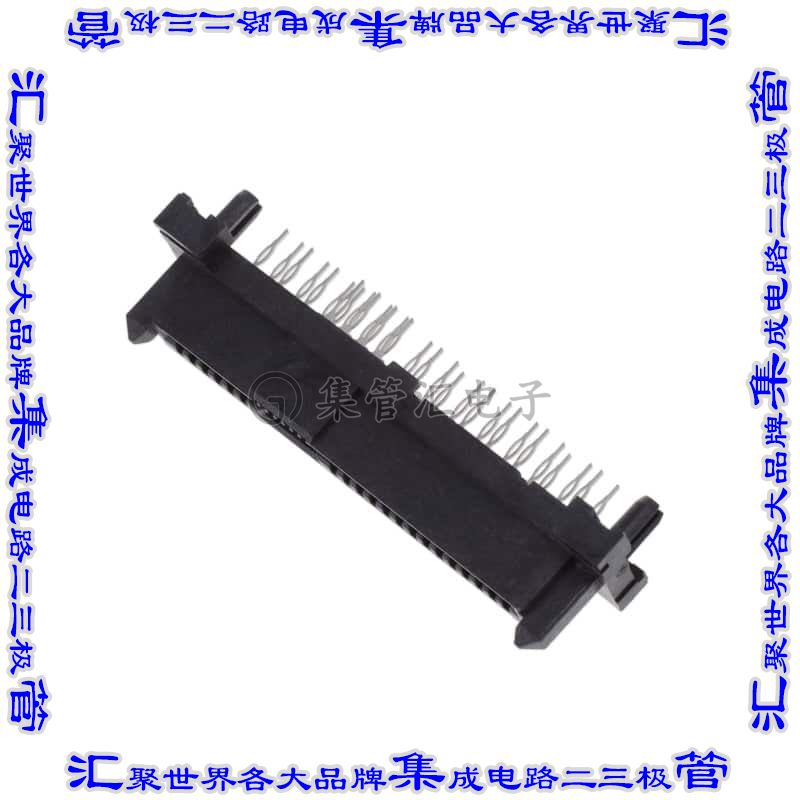 878630025 0878630025插拔式连接器29POS插座SAS通孔压配镀金