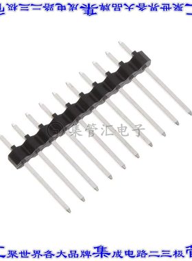 MDF7-10P-2.54DSA(95) 针座连接器10POS接头2.54mm公形插针通孔直