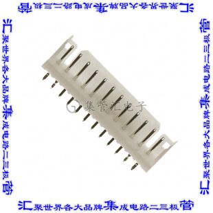 针座连接器12POS接头2mm公形插针通孔直针锡 292161