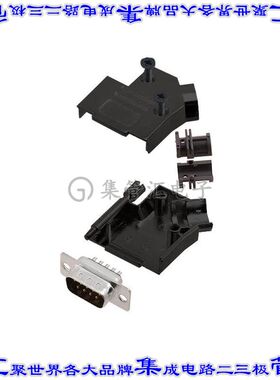 6355-0103-01 连接器9POS插头公引脚2排D-Sub自由悬挂