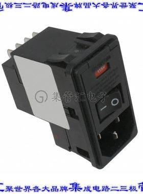 PS0SSSS60 电源接入连接器3POS插座公插片模块IEC320-C14面板安装