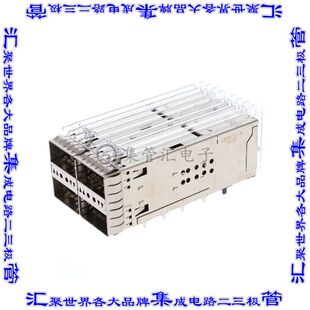 连接器152 通孔直角压 2308171 插拔式 2x2 ZQSFP 插座成组 38x4